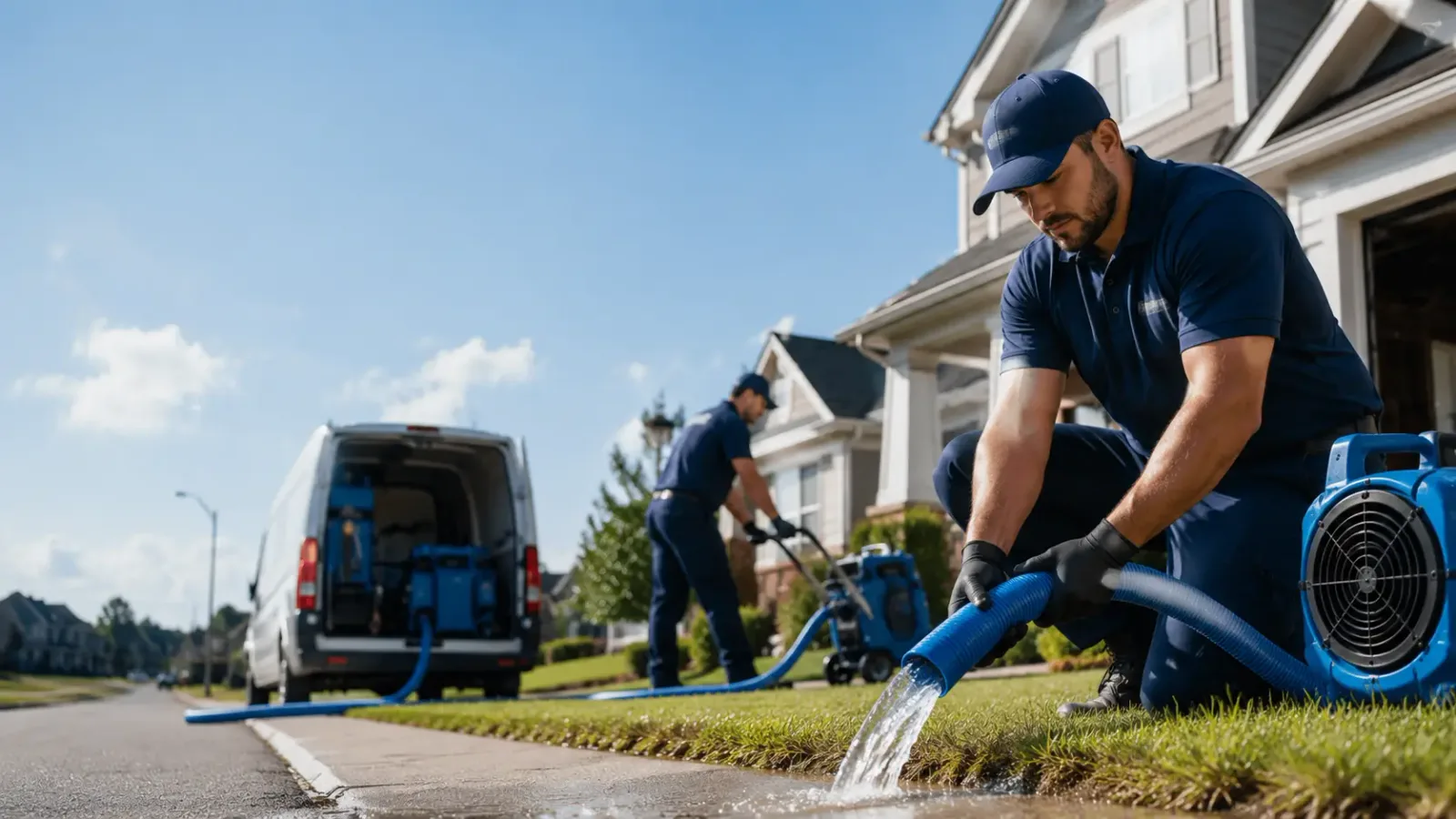 Flood Damage Restoration in Scotts, MI
